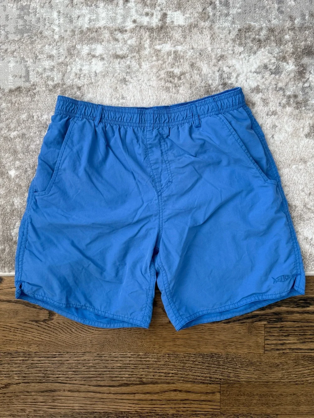 AFTCO Boys Blue Swim Trunks